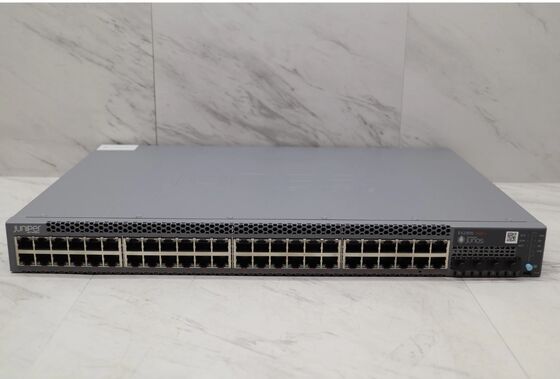 Juniper EX2300-48P 48-Port PoE+ Gigabit Switch, 4×10G SFP+ Uplink, 176Gbps, 130Mpps, 1RU Managed