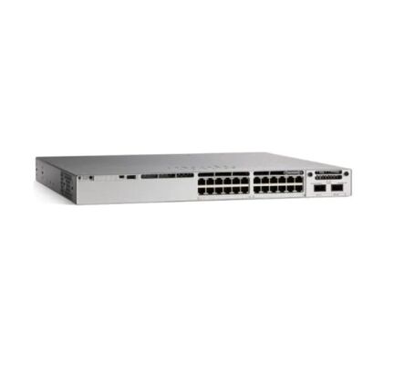 C9300-24T-E Layer 3 Managed Gigabit Switch, 24×1G RJ45 Ports, Enterprise-Class Core/Aggregation Switch