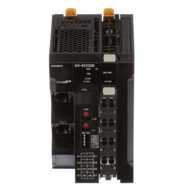Omron NX-ECC202 EtherCAT Coupler Unit | NX Series High‑Speed Remote I/O Module