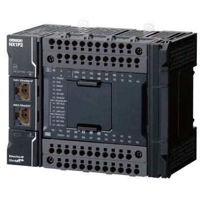 Omron NX1P2-9024DT1 PLC CPU Module 24 I/O 4-Axis Motion Controller