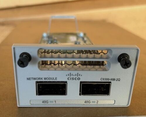 C9300-NM-2Q 40GE Network Module, 2-Port QSFP+ High-Speed Expansion Module for Catalyst 9300 Series Switches
