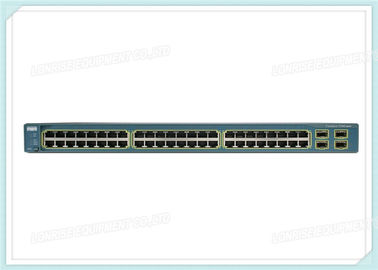 10 / 100 / 1000T Cisco Fiber Optic Switch 4 SFP Ports WS-C3560G-48TS-S