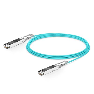 800G OSFP/QSFP DD AOC Cable，850nm, OM3/OM4, 1-50m, Hot-Pluggable, Low Power, Data Center Interconnect