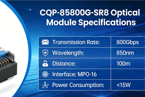 CQP-SI400G-LR4 400G QSFP-DD Long Range Optical Transceiver