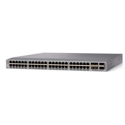 N9K-C9348GC-FXP, Cisco Nexus 9300 Switch, 48x1G BASE-T/4x25G SFP28/2x100G QSFP28