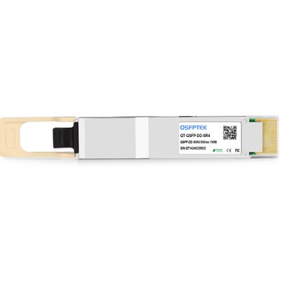 CQP-85400G-SR4 400Gbps QSFP-DD Optical Transceiver with 850nm VCSEL Array and Hot-Swappable Design for Data Centers