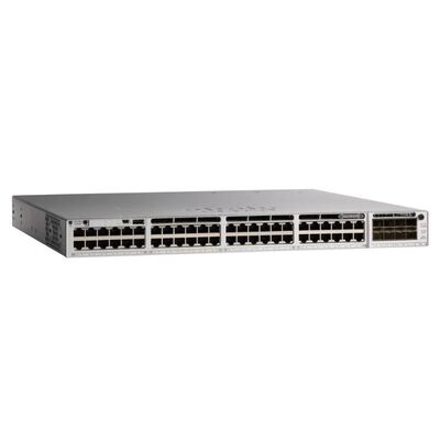 C9200-48P-E, Cisco Catalyst 9200 Switch, 48xPoE+ Ports/Network Essentials/Layer 3