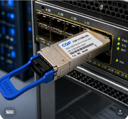 CQP-31100G-IR4 100G QSFP28 IR4 Optical Transceiver | LC SMF Module | Optische Transceiver for Mid-Range Networks