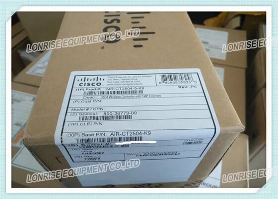 AIR-CT2504-50-K9, Cisco 2500 Wireless Controller, 50 AP licenses/4xGE ports/RF management