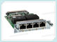 Cisco Third - Generation Optical Transceiver Module VWIC3-4MFT-T1 / E1 4-Port T1 / E1 Voice / WAN Interface Card