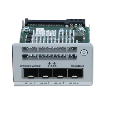 Cisco C9200‑NM‑4X 4‑Port 10G SFP+ Network Module for Catalyst 9200 Switches