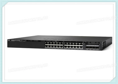 Full Duplex Cisco Fiber Optic Switch WS-C3650-24PD-S  24 Port PoE 2x10G Uplink IP Base