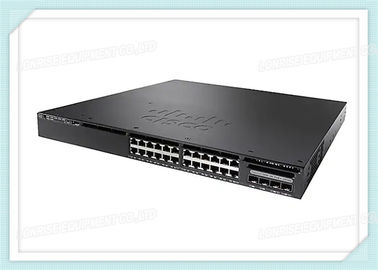 WS-C3650-24TD-S Gigabit Ethernet Fiber Optic Switch 24 Port Uplink IP Base Cisco Catalyst