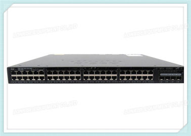 Cisco Fiber Optic Ehternet Switch WS-C3650-48TS-S 48 Ports Layer 3 IP Base IOS Managed