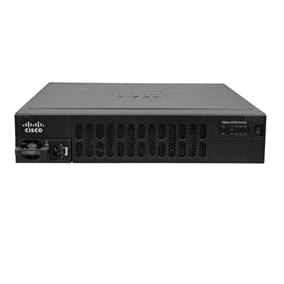 Cisco ISR4451-X/K9 Integrated Services Router | 1Gbps to 2Gbps Throughput, 4GE + 4SFP Enterprise Branch