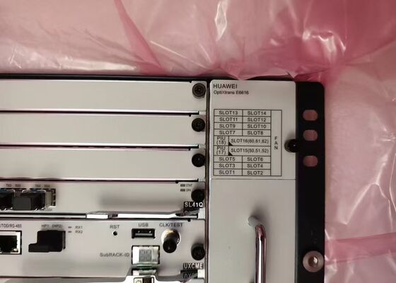 Huawei OptiXtrans E6616 Intelligent Optical Transmission Platform with TMB2TPS TMB3SL41009 TMB4EFS801 Cards