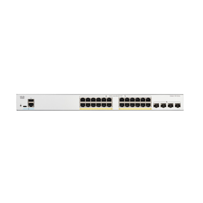 Cisco C1200-24FP-4G 24-Port Gigabit PoE+ Switch | 375W PoE