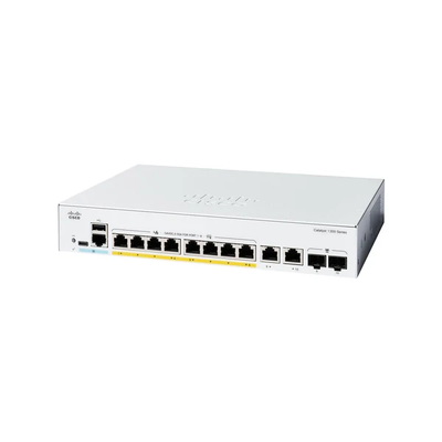 Cisco C1300-8T-E-2G Catalyst 1200 8-Port Gigabit Managed Switch with 2G Combo Uplinks