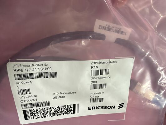 Ericsson RPM 777 417/01000 Signal Cable with Connector | R1A Cable Assembly