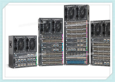 WS-C4507R+E Cisco Switch Catalyst 4500E 7 Slot Chassis For 48Gbps / Slot Power Redundancy