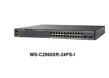4 Expansion Slots SFP Fiber Switch CISCO SwitchWS-C2960XR-24PS-I 1.8" Height