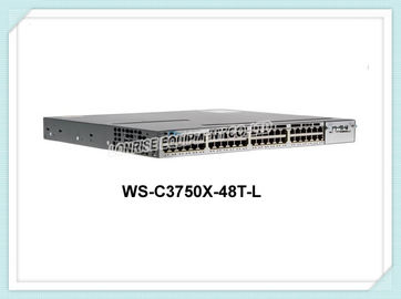 Cisco Ethernet Cable Switch WS-C3750X-48T-L Data Network Switch For Small Business