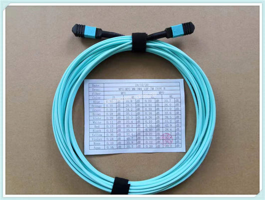 Factory Price MPO Patch Cords Om4 Om3 10M Fibre Optic MPO Cable