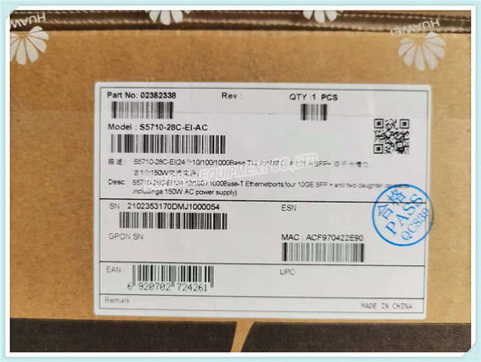 Huawei 5700 Series Gigabit Enterprise Switch S5710-28C-EI-AC 4 10 Gig SFP+