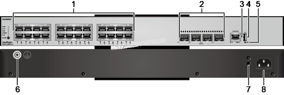 Huawei S5735-L24P4X-A1 huawei sfp switch bundle Ports 4*10GE SFP+ Ports PoE+ AC Power