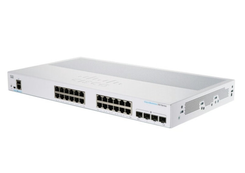 Cisco CBS350-24P-4X 24-Port PoE+ Switch with 4x10G SFP