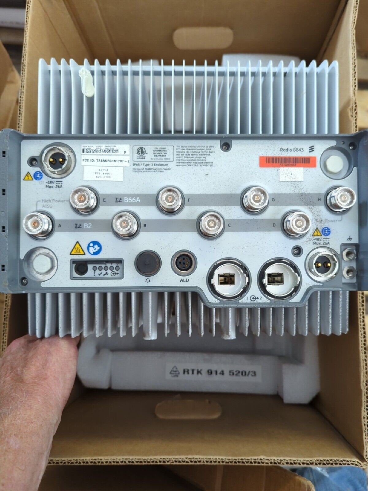 Ericsson Huawei RRU397102311HKL S Rrus Voor Remote Radio Unit Rru Krc ...