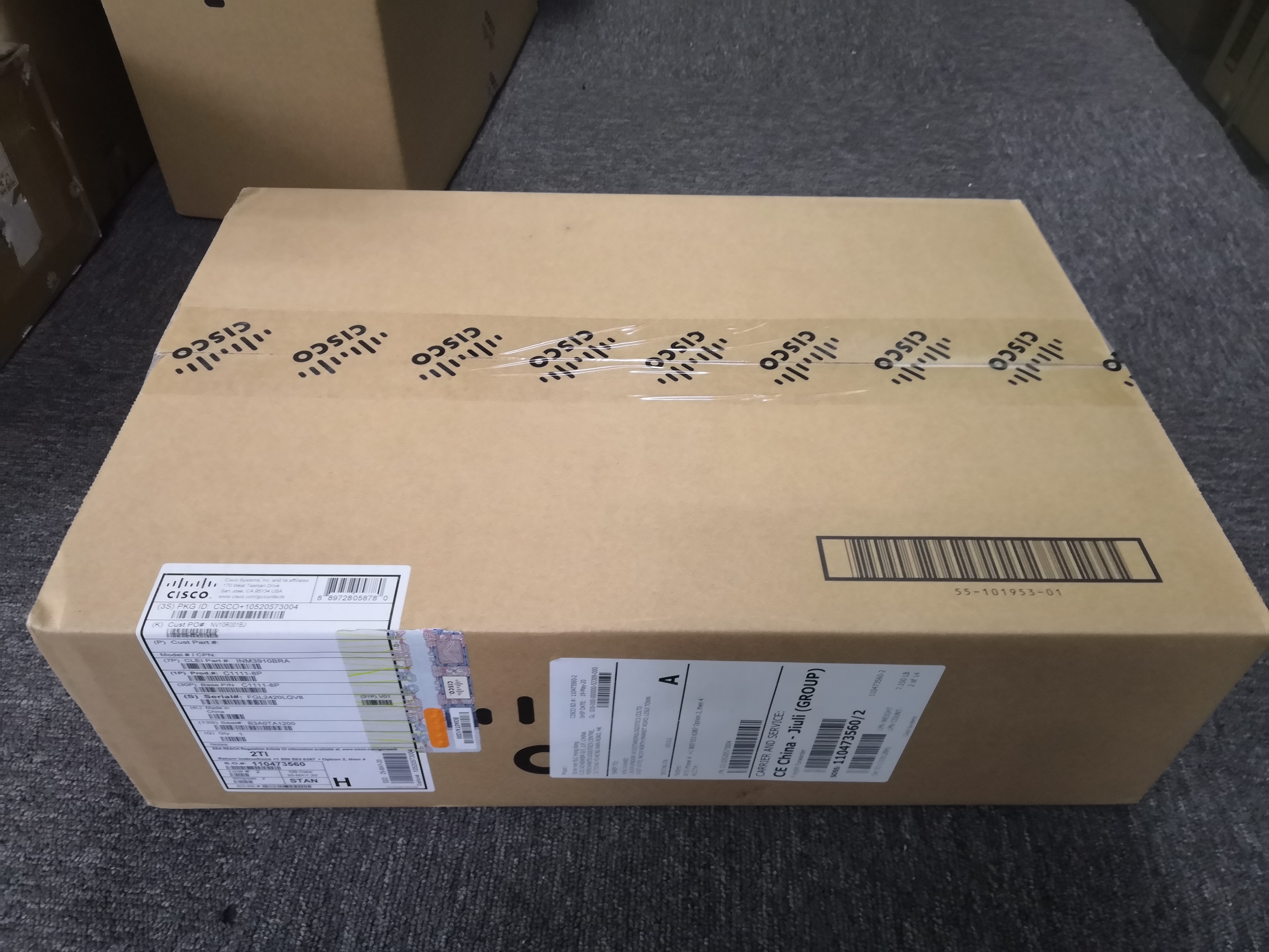 Cisco ISR 1100 8-Port Router | Dual GE WAN, 1Gbps Throughput