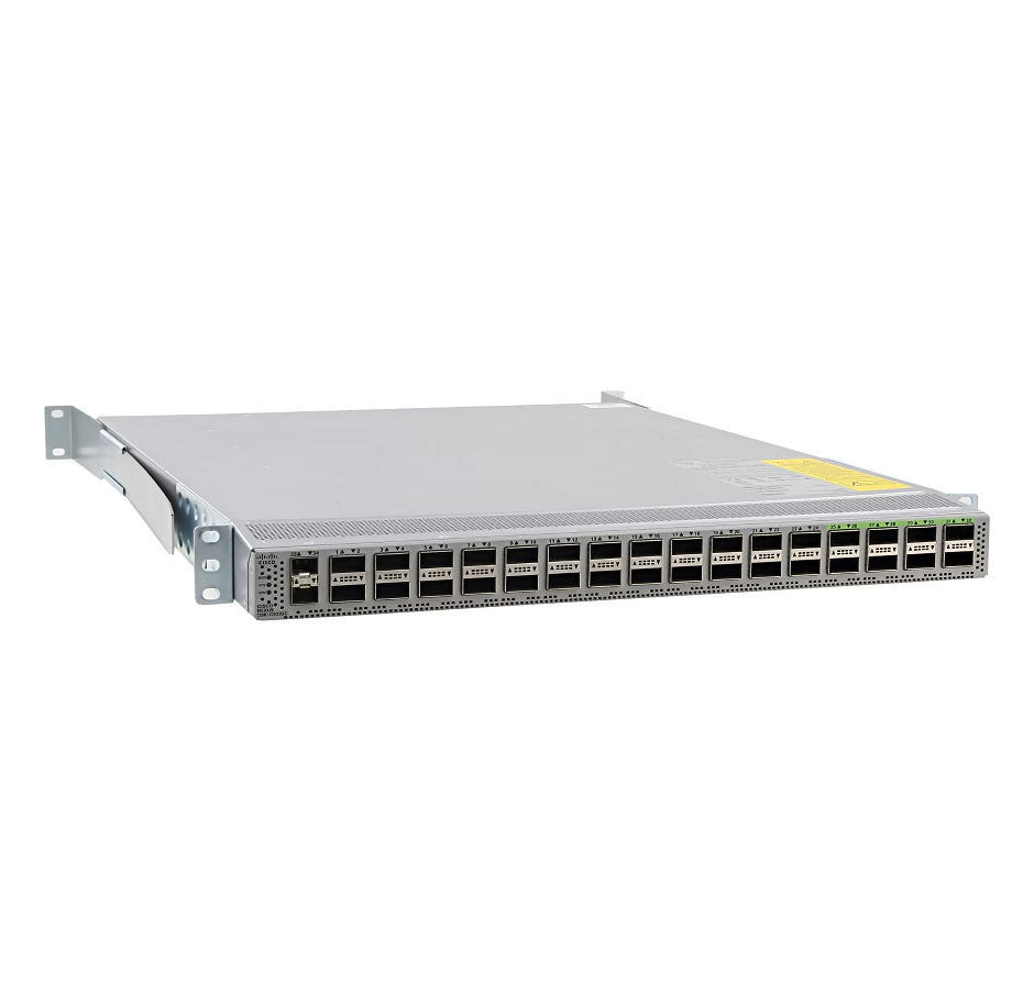 Cisco N9K-C9332C Spine Switch - 32x 40/100G QSFP28 Ports