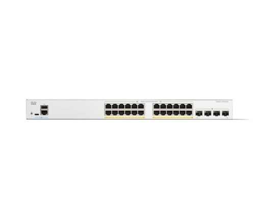 C1000-24T-4X-L Cisco Catalyst 1000 Series Switches 24x 10/100/1000 Ethernet Ports 4x 10G SFP+ Uplinks
