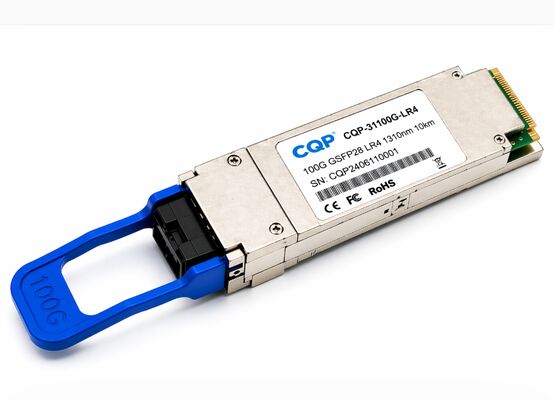 CQP-31100G-LR4 100G QSFP28 LR4 Optical Transceiver | 10km SMF LC Module | Optische Transceiver Solution