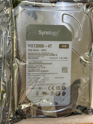 Synology Plus Series HAT3300-4T 4TB 3.5